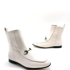 Ботинки женские Gucci Jordaan White
