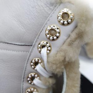 Ботинки женские Chanel Winter Beige