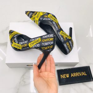 Туфли женские Tom Ford Yellow Black