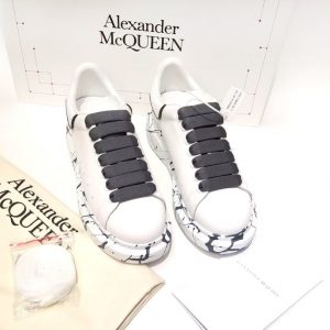 Кроссовки женские Alexander McQueen White Lines