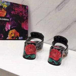 Мюли женские Dolce & Gabbana Flower