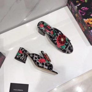 Мюли женские Dolce & Gabbana Flower
