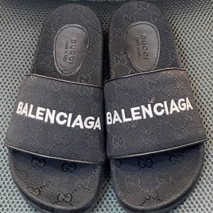 Шлепанцы Gucci x Balenciaga